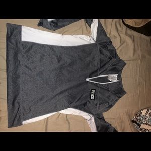 vs pink dry-fit sweatshirt